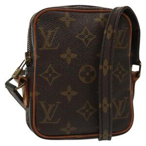 Authentic LOUIS VUITTON Monogram Mini Danube Shoulder Bag M45268 LV
